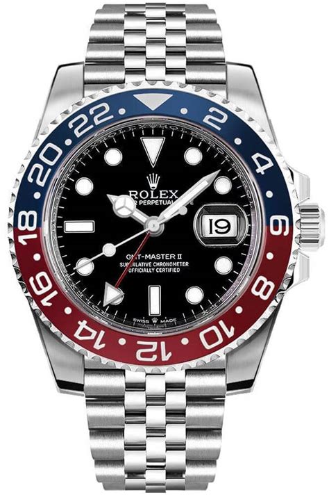 rolex ghiera pepsi|rolex pepsi model.